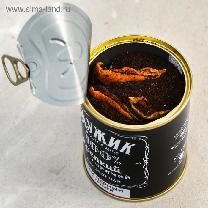 Чай чёрный &laquo;Мужик&raquo;: с грушей, 60 г. (18+)