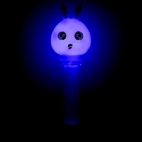 Световая палочка &laquo;Зайка&raquo; с пищалкой, цвета МИКС