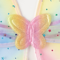 Карнавальные крылья "Бабочка", цвет радужный