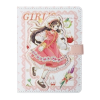 Записная книжка подарочная, А6, 112 листов, цветной блок, с фигурным хлястиком, обложка пвх, "Аниме", МИКС Записная книжка подарочная, А6, 112 листов, цветной блок, с фигурным хлястиком, обложка пвх, "Аниме", МИКС