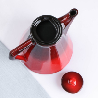 Кофейник "Ностальгия" 0,7л / 12х16см, красный Кофейник "Ностальгия" 0,7л / 12х16см, красный