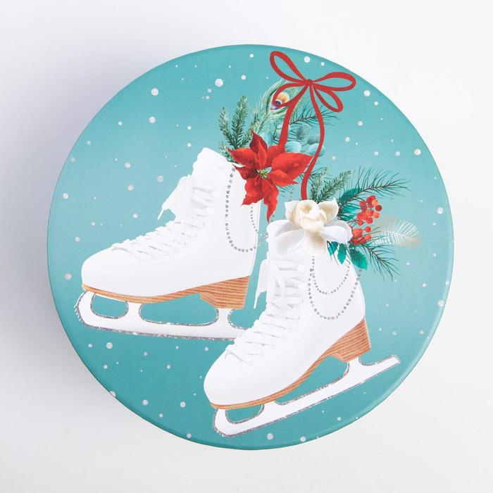 Коробка подарочная &laquo;Снежная&raquo;, 18 х 18 х 13 см, Новый год