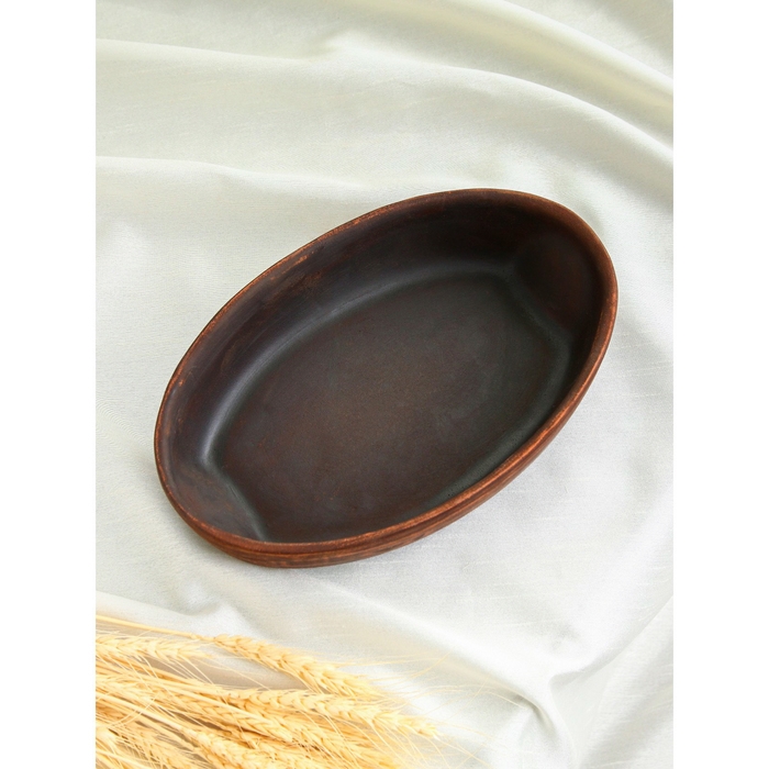 Сковорода «Холодец», 1.5 л, красная глина Сковорода «Холодец», 1.5 л, красная глина