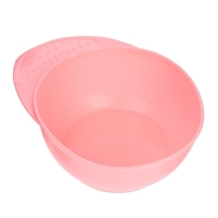 Набор детской посуды, 4 предмета: миска, ложка, вилка, поильник с твёрдым носиком 200 мл, цвета МИКС Набор детской посуды, 4 предмета: миска, ложка, вилка, поильник с твёрдым носиком 200 мл, цвета МИКС