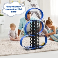 Автотрек &laquo;Гоночный трек&raquo;, магнитная трасса, 3 уровня