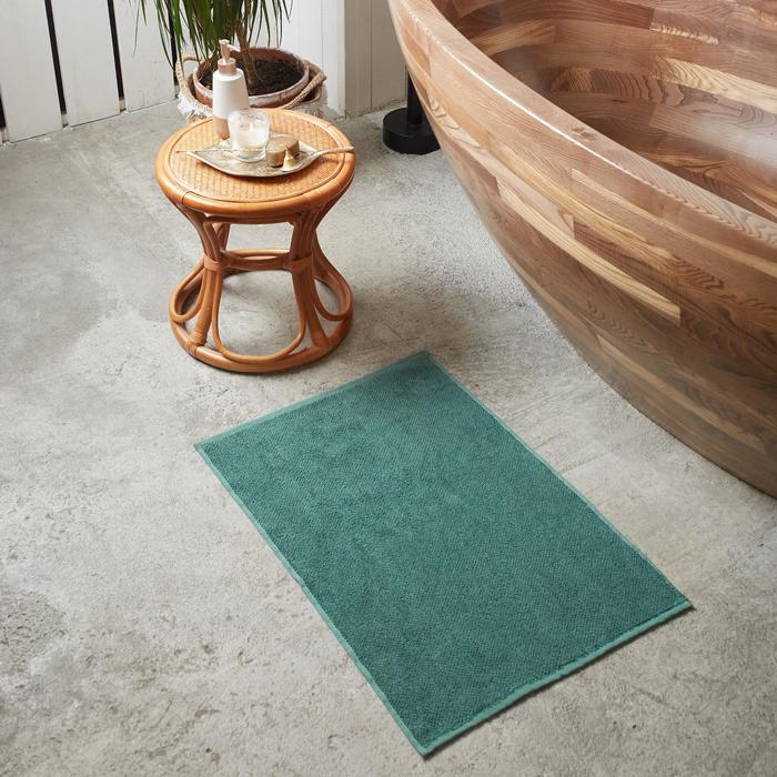 Коврик махровый Этель Organic Eucalyptus 50х70 см, 100% хл, 550гр/м2 Коврик махровый Этель Organic Eucalyptus 50х70 см, 100% хл, 550гр/м2