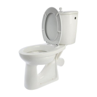 Унитаз компакт ЛЗСФ " КомфортЭконом", боковая подводка, сиденье, шток