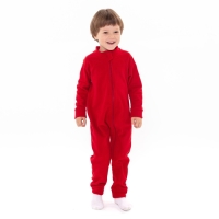 Комбинезон детский, цвет красный, рост 86-92 см