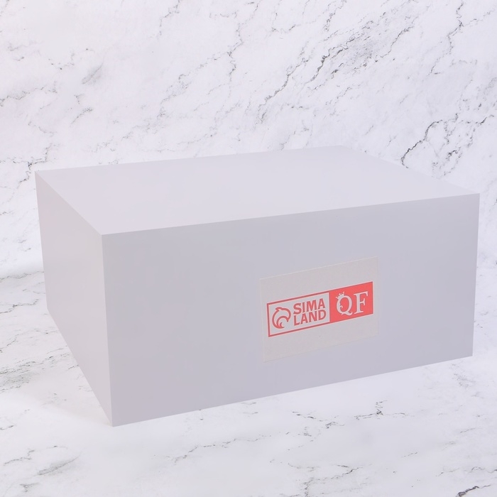 Органайзер для хранения &laquo;GREAT&raquo;, с крышкой, стеклянный, с зеркальным дном, 1 секция, 25 &times; 17,5 &times; 8,5 см, цвет прозрачный/медный