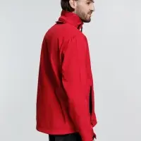 Куртка софтшелл мужская Zagreb, красная, размер S