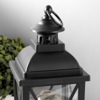 Ночник "Фонарь с лампой" чёрная от батареек 3ААА 35х13,5х13,5 см Ночник "Фонарь с лампой" чёрная от батареек 3ААА 35х13,5х13,5 см