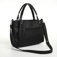 Сумка женская на молнии, цвет чёрный Сумка женская на молнии, цвет чёрный