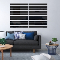 Наклейки интерьерные "Линии", зеркальные, декор настенный, набор 20 шт, 30 х 3 см Наклейки интерьерные "Линии", зеркальные, декор настенный, набор 20 шт, 30 х 3 см