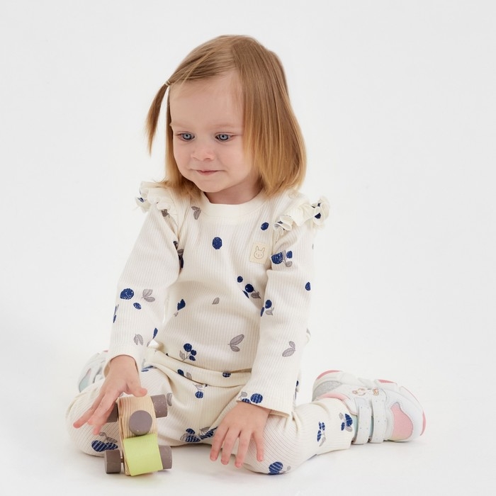 Костюм Крошка Я Blueberry  р. 68-74, молочный