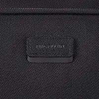 Сумка для ноутбука Santiago с кожаной отделкой, черная