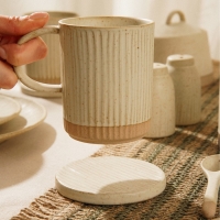 Набор подставок под горячее SL Home «Виенто», d=10 см, цвет бежевый Набор подставок под горячее SL Home «Виенто», d=10 см, цвет бежевый