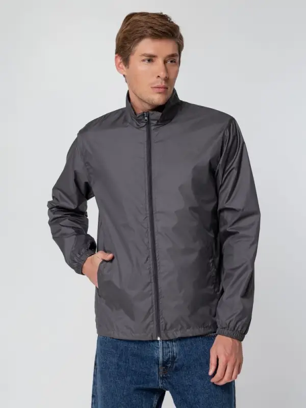 Ветровка Kivach, темно-серая (графит), размер XL