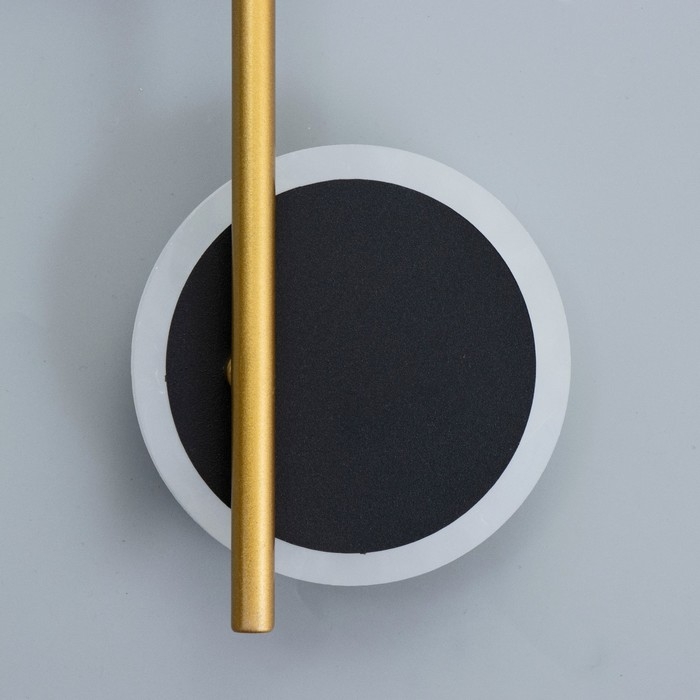 Бра "Галла" LED 20Вт 4000К белый-черный 25х5х51см