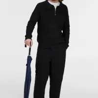 Зонт-трость Hit Golf, черный Зонт-трость Hit Golf, черный