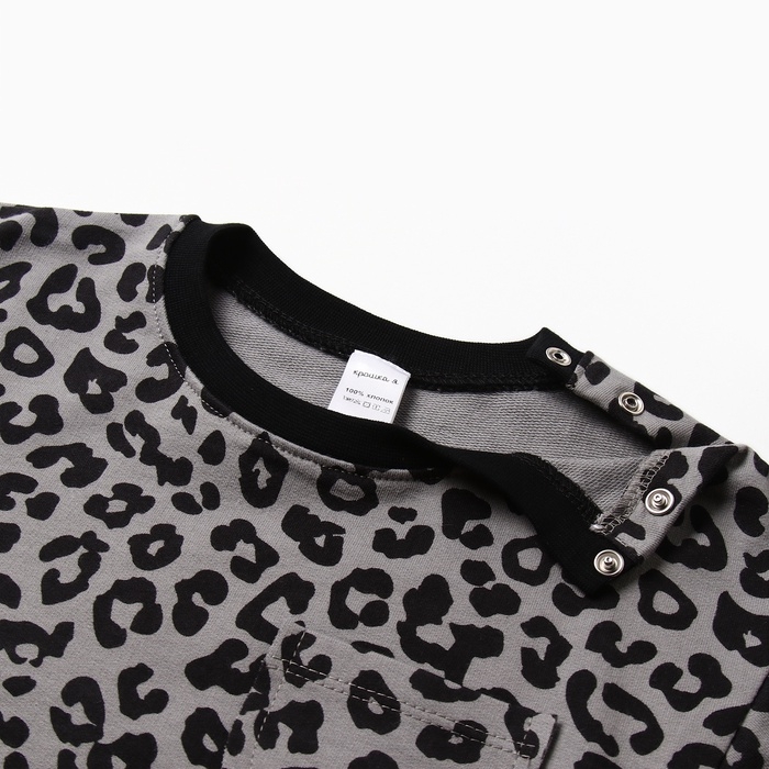 Джемпер Крошка Я Trendy grey, рост 92-98 см Джемпер Крошка Я Trendy grey, рост 92-98 см