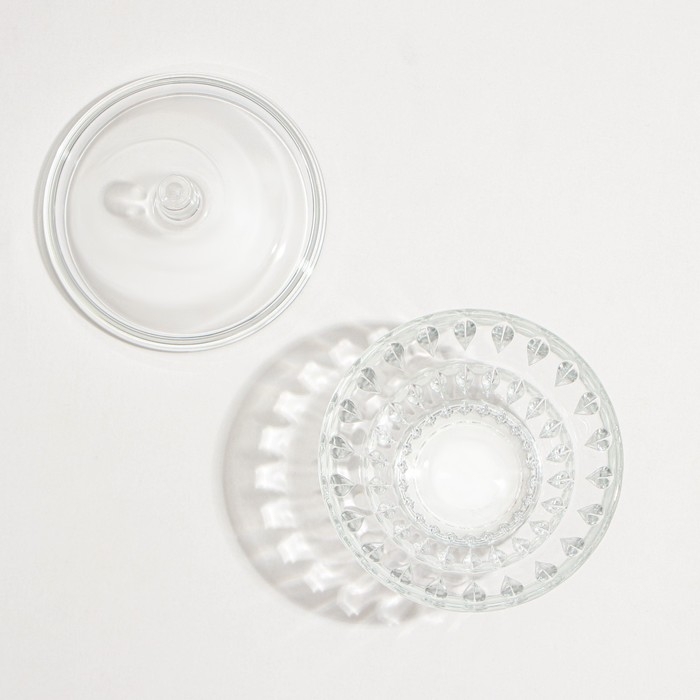 Сахарница стеклянная &laquo;Айсд Винтаж&raquo;, 390 мл