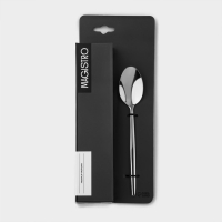 Набор чайных ложек из нержавеющей стали Magistro «Блинк», длина 14,5 см, 6 шт, цвет серебряный Набор чайных ложек из нержавеющей стали Magistro «Блинк», длина 14,5 см, 6 шт, цвет серебряный