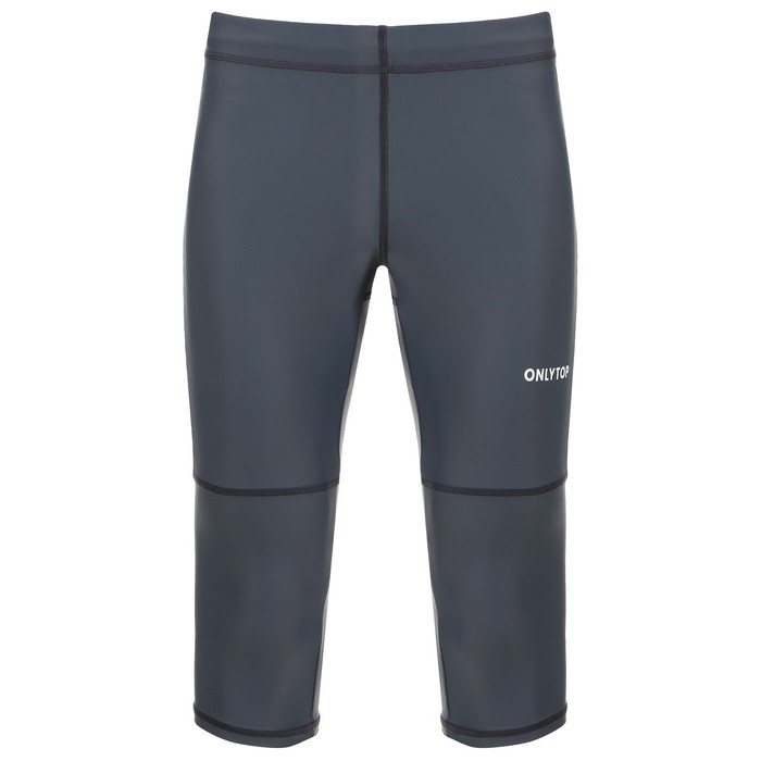 Тайтсы ONLYTOP беговые компрессионные, р. 50, цвет серый Тайтсы ONLYTOP беговые компрессионные, р. 50, цвет серый
