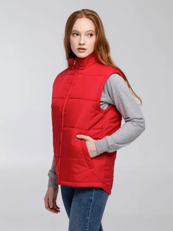 Жилет Kama красный, размер 4XL