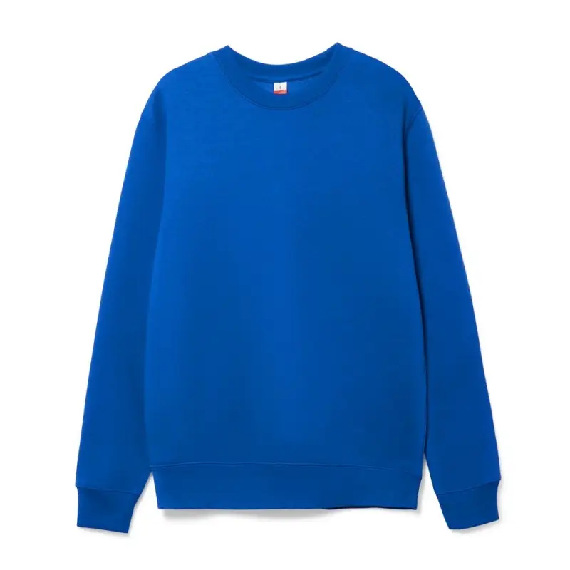 Свитшот унисекс Delta, ярко-синий, размер S