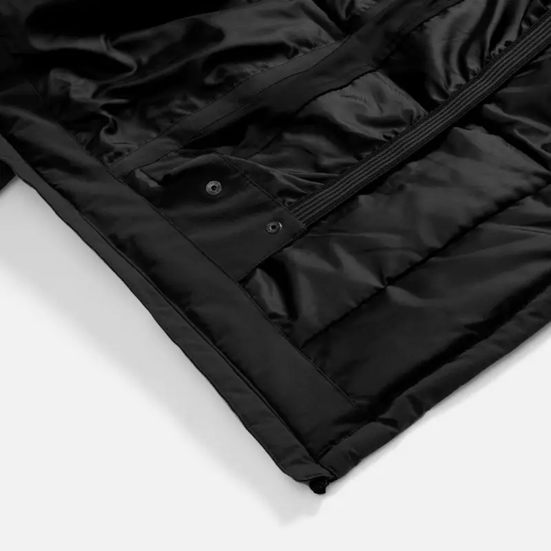 Куртка-парка унисекс Sfera, черная, размер S