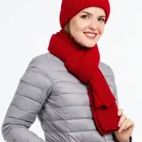 Шарф Nordkapp, красный