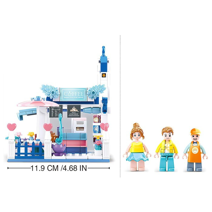 Конструктор Розовая Мечта «Кафе у причала», 289 деталей Конструктор Розовая Мечта «Кафе у причала», 289 деталей