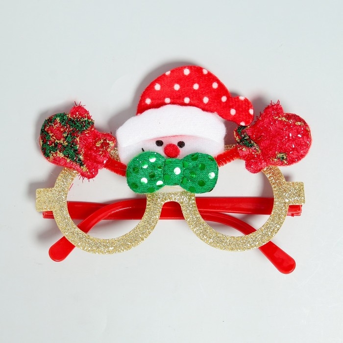 Карнавальные очки &laquo;Снеговик&raquo;