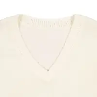 Жилет оверсайз унисекс Tad в сумке, молочно-белый, размер L/XL