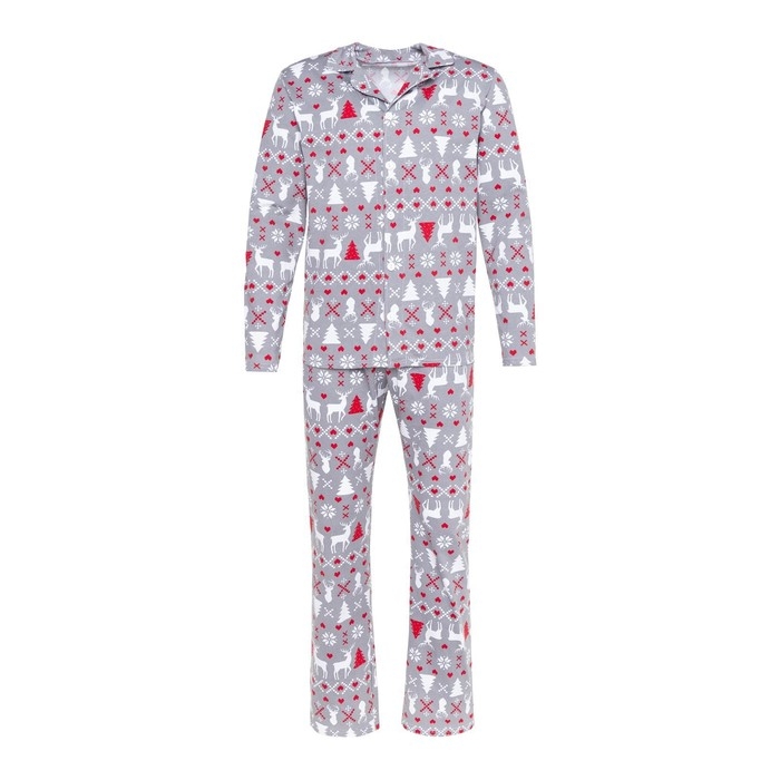 Пижама новогодняя мужская KAFTAN &laquo;Скандинавия&raquo;, размер 52