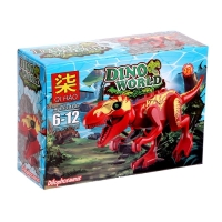 Конструктор блочный &laquo;Динозавры&raquo;, 12 видов, МИКС