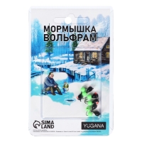 Мормышка Капля чёрная, красный глаз + шар зелёный 1.1 г Мормышка Капля чёрная, красный глаз + шар зелёный 1.1 г