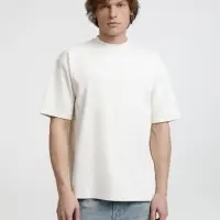 Футболка оверсайз унисекс Sideline, молочно-белая, размер XL/XXL Футболка оверсайз унисекс Sideline, молочно-белая, размер XL/XXL