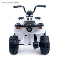 Электромобиль &laquo;Квадрик&raquo;, цвет белый