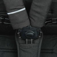 Коляска прогулочная детская MAXIMA (INDIGO), съемный бампер, цвет черный Коляска прогулочная детская MAXIMA (INDIGO), съемный бампер, цвет черный