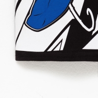 Футболка детская Человек-Паук, рост 122-128, черный