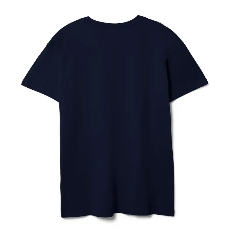 Футболка унисекс T-bolka 140, темно-синяя, размер M