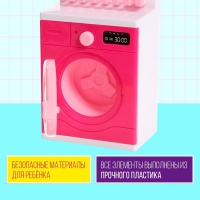 Набор мебели для кукол &laquo;Ванная комната&raquo;, санузел, раковина, постирочная