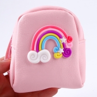 Сумка для куклы «Радуга», цвет розовый Сумка для куклы «Радуга», цвет розовый