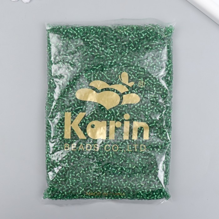 Бисер стекло 8/0 "Хвойный лес" 450 гр