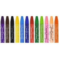 Пастель масляная 12 цветов "Каляка-Маляка", утолщенная, 11 мм, шестигранная Пастель масляная 12 цветов "Каляка-Маляка", утолщенная, 11 мм, шестигранная