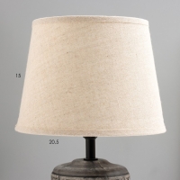 Настольная лампа "Лореа" E14 40Вт серый 20х20х31 см RISALUX