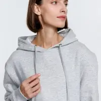 Худи унисекс Phoenix, серый меланж, размер XXL