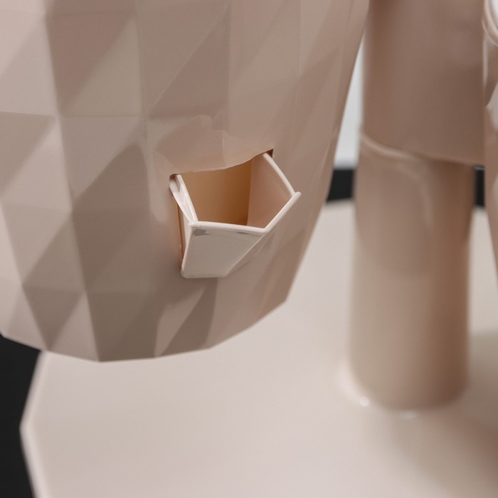 Кашпо многоярусное Ruby &laquo;Каскад&raquo;, 3 шт, 1 л, цвет пудровый