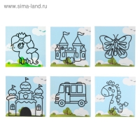 Аппликация &laquo;Веселье&raquo; подставка, стразы, МИКС